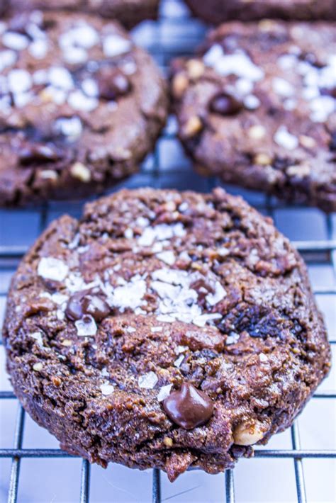 Subway style double chocolate chip cookies | sprinkles and sprouts. Keto Double Chocolate Chip Cookies ~ Chewy Chocolatey ...