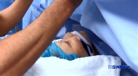 Wide Awake Surgery Grandmother Has Mastectomy In Australia First
