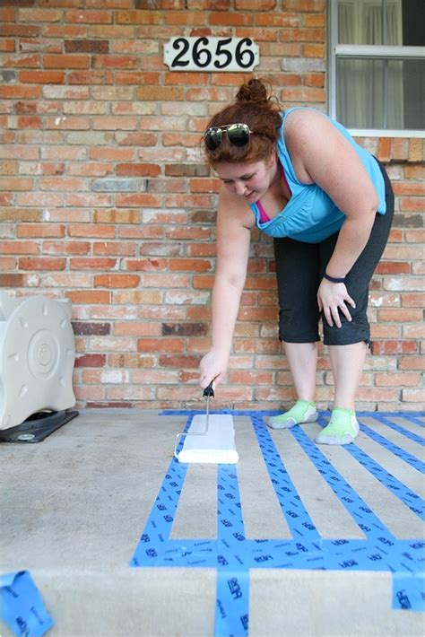 How to Paint Concrete—a Patio Makeover (Page 2) - Run To Radiance