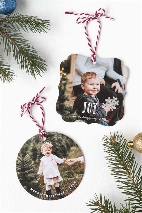 How To Create Photo Ornaments Photo Christmas Ornaments Christmas
