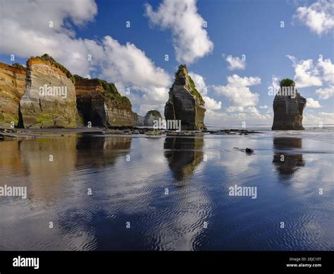 New Zealand North Island Three Sisters The Unique Rock Formations