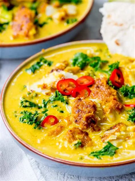 Easy From Scratch Thai Yellow Curry With Fish Nickys Kitchen Sanctuary