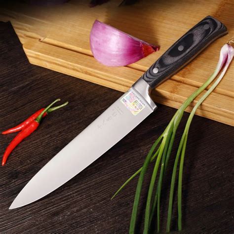 High Quality 8inch Utility Chef Knives Imitation 5cr15 Steel Santoku