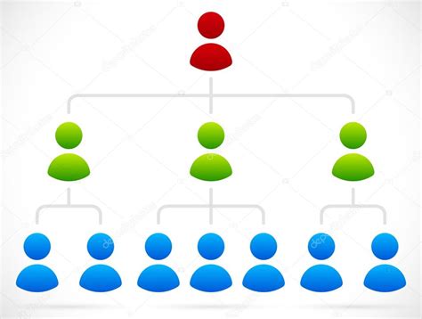Simple Organizational Structure Symbol Stock Vector Image By ©vectorguy