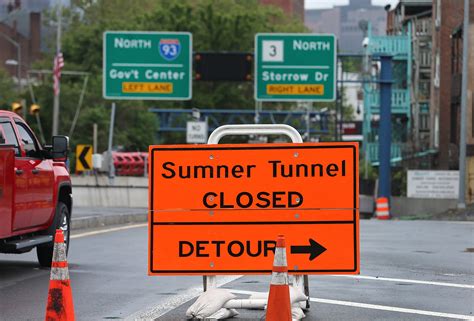 The Sumner Tunnel is closed. Here's what Boston traffic looks like