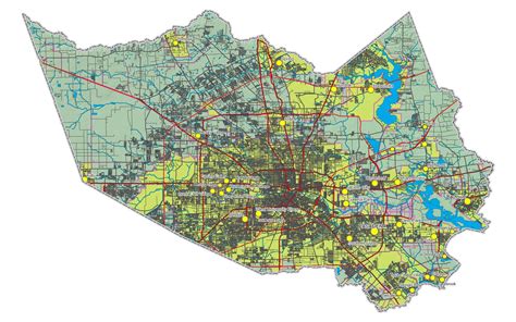 Online Maps Harris County Map