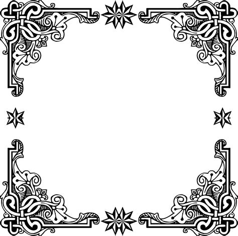 Vintage black frame png, Vintage black frame png Transparent FREE for