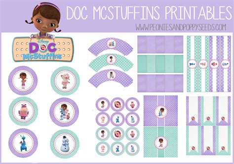 Doc McStuffins Free Printables. | Oh My Fiesta! in english