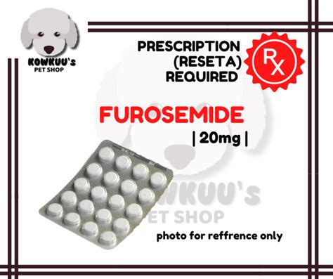Furosemide 20mg Tablet For Dogs And Cats Sold Per Tablet Lazada Ph