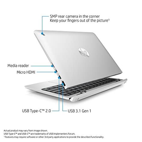 Hp X2 10 Inch Detachable Laptop With Stylus Pen Intel Atom X5 Z8350