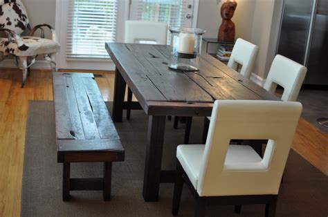 Each piece tells the story of its previous life. Emmerson Dining Table: Rustic Value Maker - HomesFeed