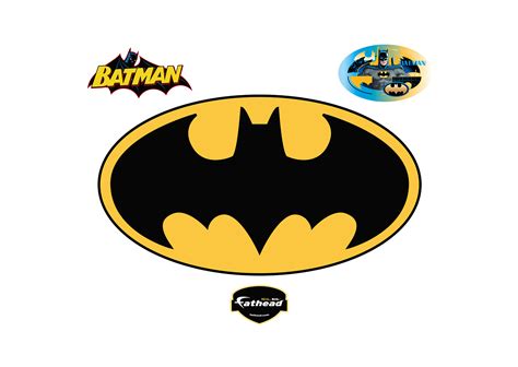 Batman Logo Giant Officially Licensed Dc Removable Wall Decal Wall