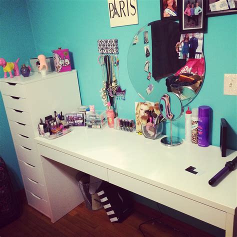 10 diy ikea alex/alex ekby hacks to try now; DIY Vanity I used the Alex 9 drawers from Ikea as well as ...