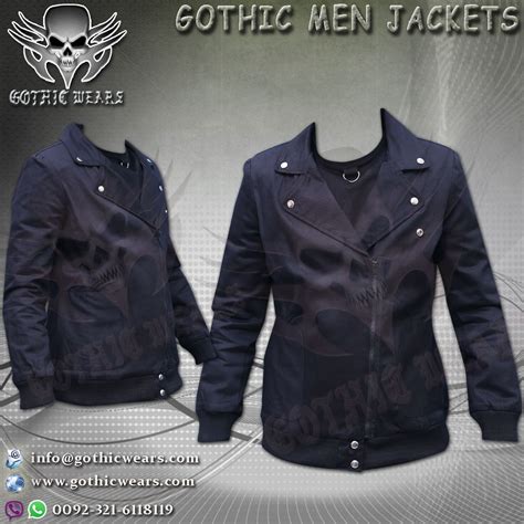 GOTHIC MEN,S JACKETS Artical No: GW-1317 Gothic Men Coats Gothic Women Coats Gothic Men Jackets ...