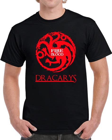 Dracays Game Of Thrones Dragon Daenerys Targaryen T Shirt