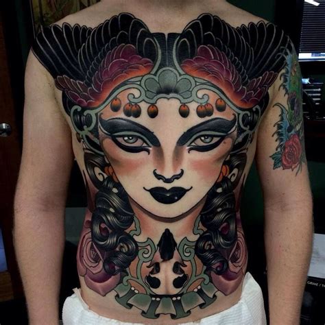 Cool Chest Tattoos Chest Tattoos For Women Chest Piece Tattoos