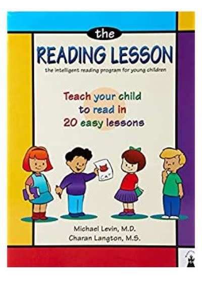 Read Pdf The Reading Lesson Teach Your Child To Read In 20 Easy