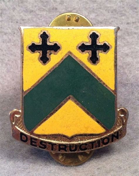 815th Tank Destroyer Bn Military Insignia Badge Military Patch
