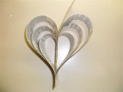 Paper Heart Decorations 6 Steps Instructables