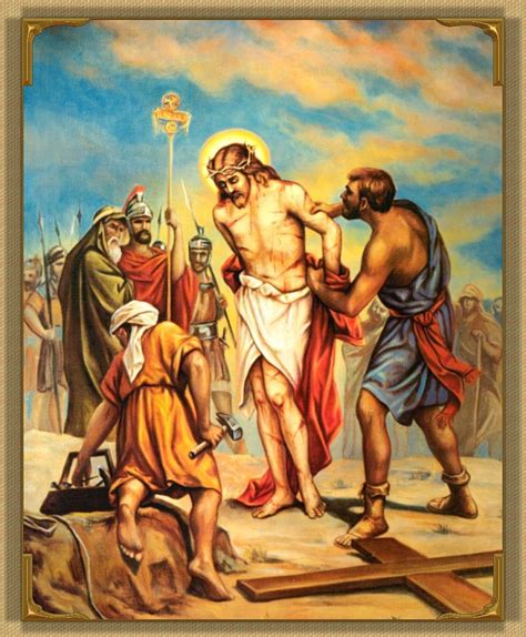 Stations Of The Cross Painting Gallery Cross Paintings Pictures Of