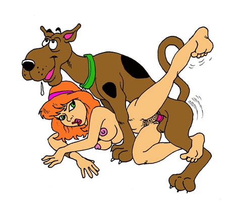 Rule 34 Daphne Blake Dog Female Hanna Barbera Human Male Nipples