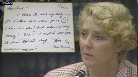 Betty Brodericks Prison Love Letters Found In San Diego R