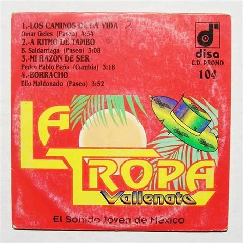 La Tropa Vallenata El Korita Gonzalez Cd Sampler 1995 Mercadolibre