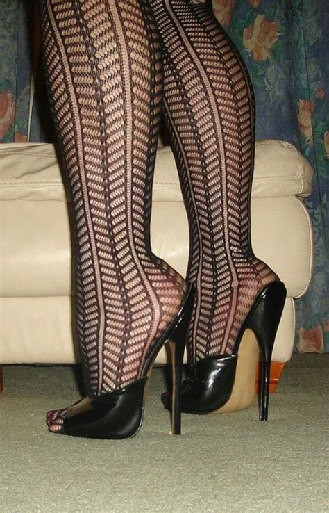 Pin By Terry Avery On Mules Tights And Heels Pumps Heels Stilettos
