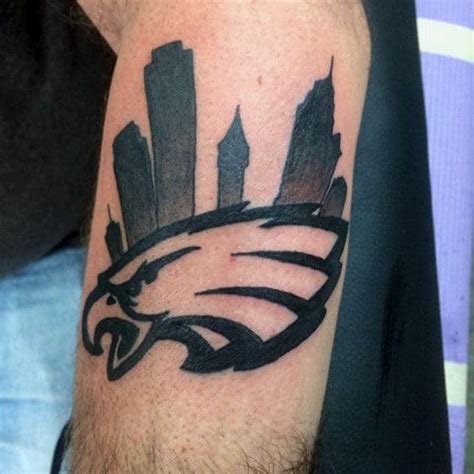 Maybe you would like to learn more about one of these? 30 Philadelphia Eagles Tattoo Designs For Men - NFL Ink Ideas