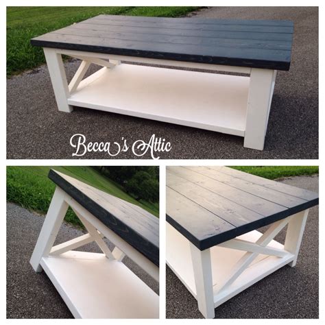 We chose a cream called patience from sw. Custom built coffee table painted base in Bistro White and ...