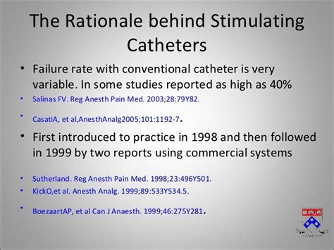 Peripheral Nerve Catheters