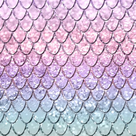 Mermaid Scales Glitter 4 Wallpaper Buy Online Happywall