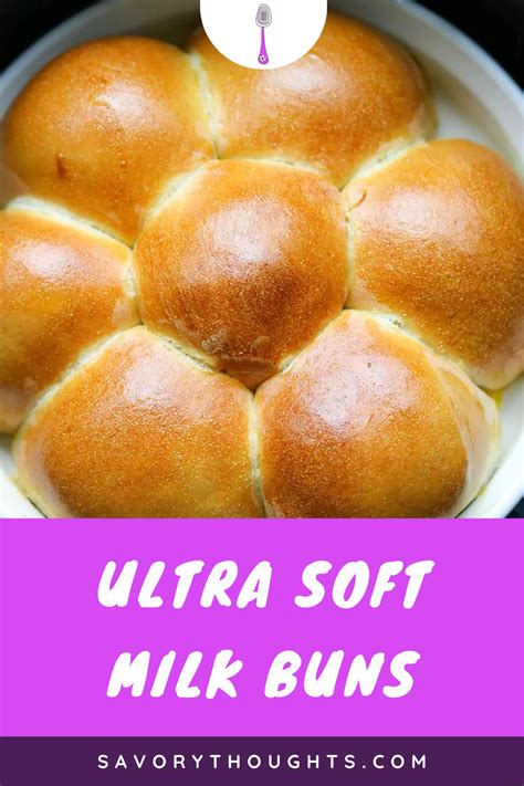 Soft Milk Bun Air Fryer And Oven Baked Dinner Rolls Savory Thoughts