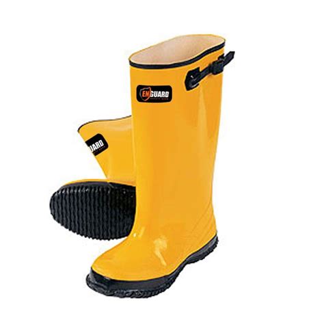 Enguard Mens Size 17 Yellow Rubber Slush Rain Boots Egsb 17 The Home