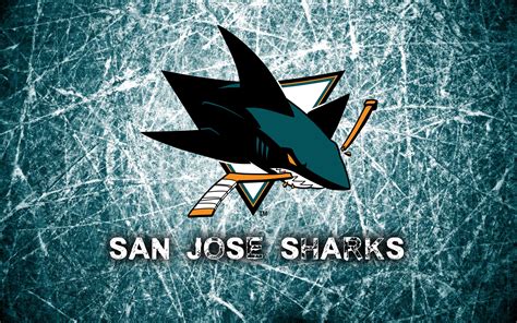 National Hockey League San Jose Sharks Logo Wallpaper Hd Sports 4k