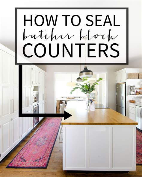I don't foresee this being a problem for me, but just in case, i ikea has fairly inexpensive butcher block that seems to be well loved by those who use it, according to some internet sleuthing. How to Seal Butcher Block Counters - The Chronicles of Home