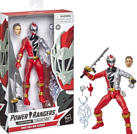 Best Buy Power Rangers Lightning Collection Dino Fury Red Ranger