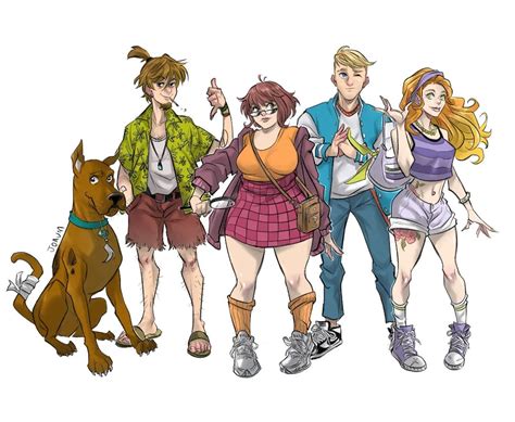 Mystery Inc By Joaum Rscoobydoo