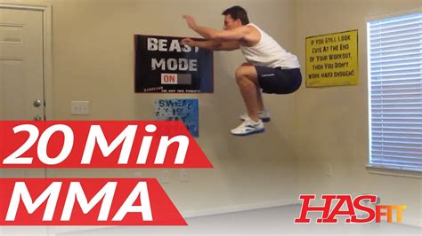 20 Minute Mma Training Workouts Hasfit Mixed Martial Arts Workout