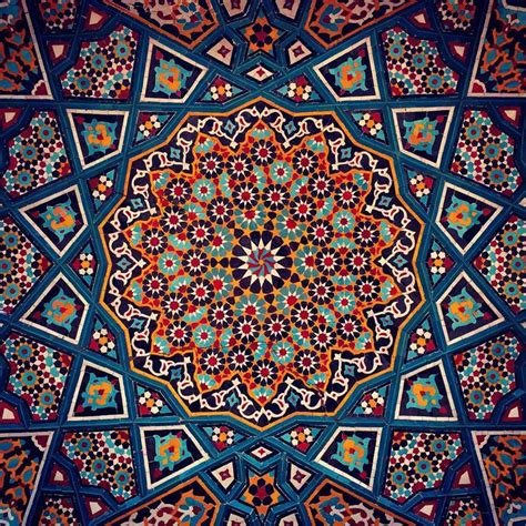 Shokatpourشوكت پور On Instagram “iranian Tile Arts Qom Iran ️ ️ Your