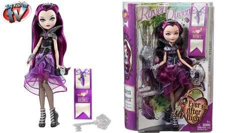 Ever After High Raven Queen Doll Toy Review Mattel Youtube