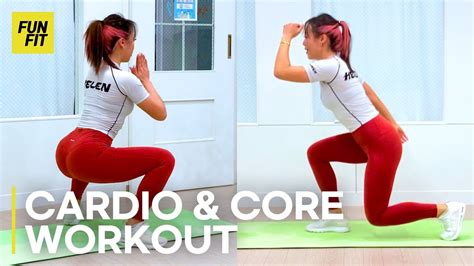 Cardio Core Workout 심폐지구력 코어 운동 Home Workout YouTube
