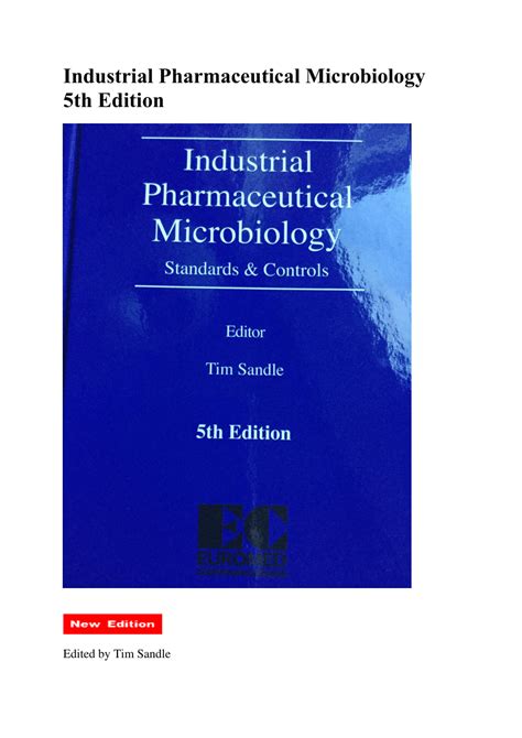 Pdf Industrial Pharmaceutical Microbiology Standards And Controls