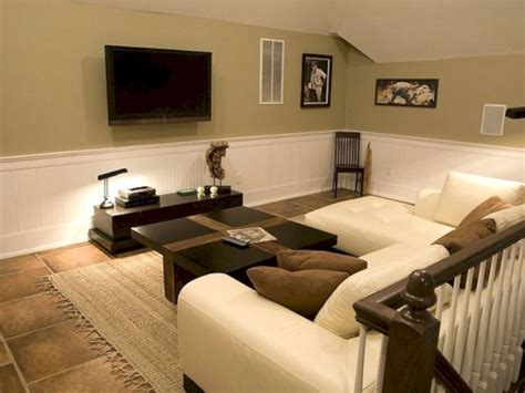 Cool 50 Relaxing Basement Rec Room Ideas For Living Area More At