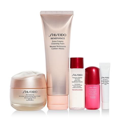 keep one t one this shiseido skincare set is a must have us weekly