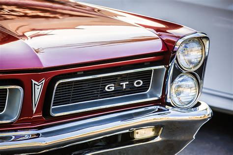 1965 Pontiac Gto Grille Emblem 0442c Photograph By Jill Reger Fine