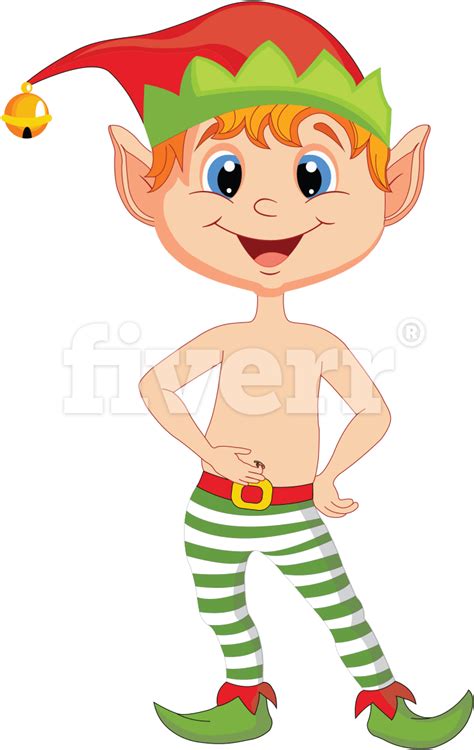 Animated Christmas Elf Clipart Png Download Christmas Elf Clipart