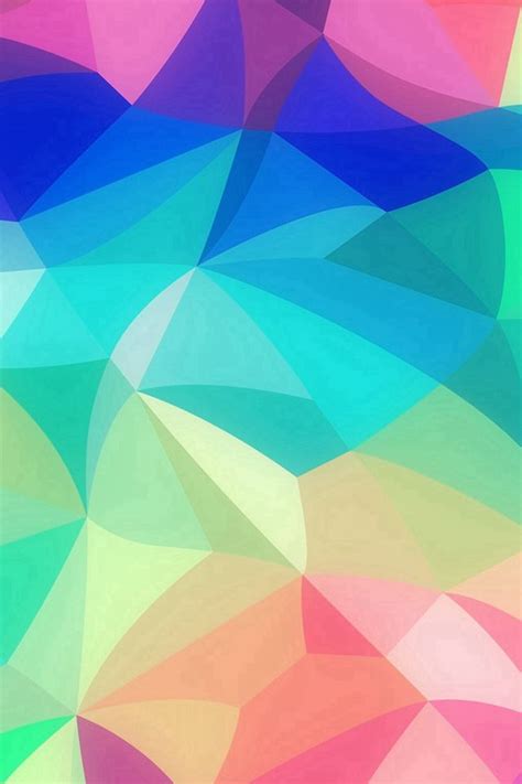 Rainbow Abstract Colors Pastel Soft Pattern iPhone 4s ...