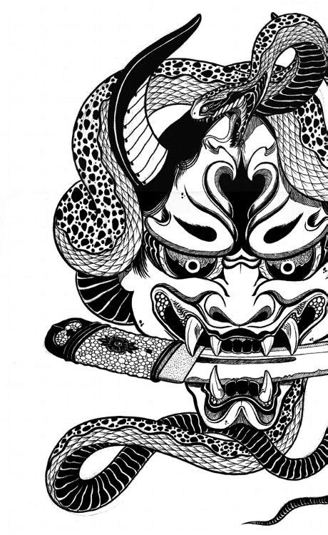 'oni' are demons from japanese folklore. Pin on Tattoos