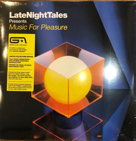 Groove Armada Late Night Tales Pres Music For Pleasure 2lpcd